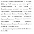 Отключение водоснабжения В КП Хорошеево 22.12.2022 г.